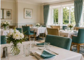Dining at Witnesham Nursing Home